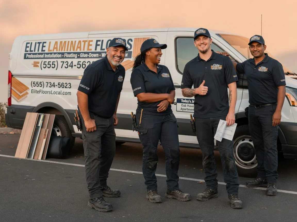 Laminate flooring installation company in Rosie, AR